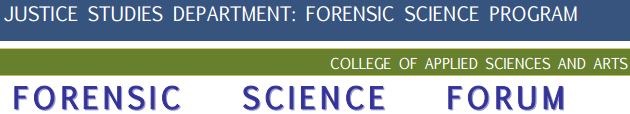 Forensic Science Forum (Justice Studies)