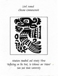 23rd Chicano Commencement, 1993 by San Jose State University, Associated Students