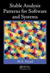 Stable Analysis Patterns for Software and Systems by Mohamed Fayad