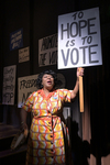 Scenic design for "Fannie - The Music and Life of Fannie Lou Hamer" by Andrea Bechert