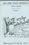 Archy and Mehitabel (1976) by San Jose State University, Theatre Arts