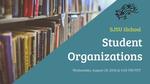 Fall 2018 Student Organizations Panel