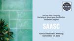 SAASC Annual Members' Meeting Fall 2019