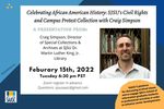 SAASC Presents: Celebrating African American History with Craig Simpson