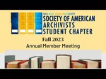 SAASC Annual Meeting - Fall 2023