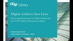 SAASC Presents Digital Archives Save Lives: Preserving Documents for Public Health with the UCSF Industry Documents Library with Rachel Taketa