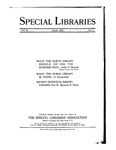 Special Libraries, March 1924