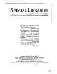 Special Libraries, May 1924 by Special Libraries Association