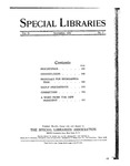 Special Libraries, September 1924
