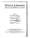 Special Libraries, October 1924