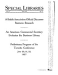 Special Libraries, April 1927 by Special Libraries Association