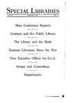 Special Libraries, September 1927 by Special Libraries Association