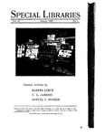 Special Libraries, January 1928