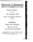 Special Libraries, April 1928