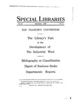 Special Libraries, September 1930 by Special Libraries Association