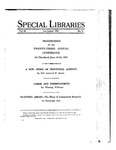 Special Libraries, July-August 1931 by Special Libraries Association