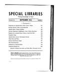 Special Libraries, September 1934
