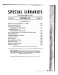 Special Libraries, December 1934 by Special Libraries Association