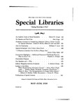 Special Libraries, May-June 1938