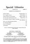 Special Libraries, December 1947 by Special Libraries Association