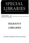 Special Libraries, September 1956 by Special Libraries Association