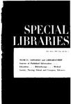Special Libraries, May-June 1957