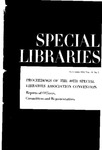 Special Libraries, September 1958 by Special Libraries Association