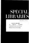 Special Libraries, March 1959 by Special Libraries Association