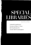 Special Libraries, April 1959