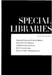 Special Libraries, October 1959