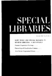 Special Libraries, January 1961
