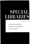 Special Libraries, May-June 1961