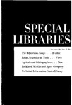 Special Libraries, November 1962 by Special Libraries Association