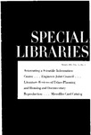 Special Libraries, March 1964