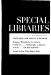 Special Libraries, December 1964 by Special Libraries Association