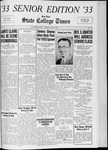 State College Times, June 9, 1933 by San Jose State University, School of Journalism and Mass Communications