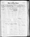 State College Times, September 29, 1933 by San Jose State University, School of Journalism and Mass Communications