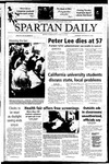 Spartan Daily, October 25, 2004