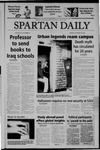 Spartan Daily, October 29, 2004 by San Jose State University, School of Journalism and Mass Communications