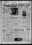 Spartan Daily, October 14, 1958 by San Jose State University, School of Journalism and Mass Communications