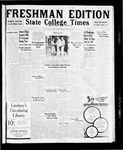 State College Times, September 23, 1931
