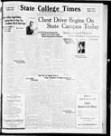 State College Times, October 27, 1931