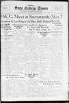 State College Times, May 5, 1932 by San Jose State University, School of Journalism and Mass Communications