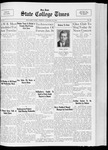 State College Times, January 13, 1933 by San Jose State University, School of Journalism and Mass Communications