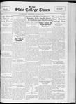 State College Times, January 18, 1933