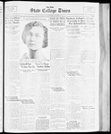 State College Times, November 14, 1933