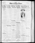 State College Times, November 24, 1933 by San Jose State University, School of Journalism and Mass Communications