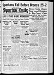 Spartan Daily, November 8, 1937 by San Jose State University, School of Journalism and Mass Communications