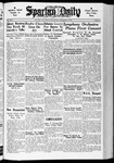 Spartan Daily, November 17, 1937 by San Jose State University, School of Journalism and Mass Communications