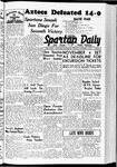 Spartan Daily, October 31, 1938 by San Jose State University, School of Journalism and Mass Communications